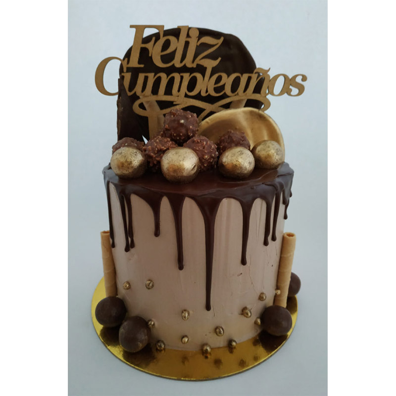 DRIP CAKE DE CHOCOLATE PERSONALIZADA » Marketplace Colombia Tiendas  Virtuales