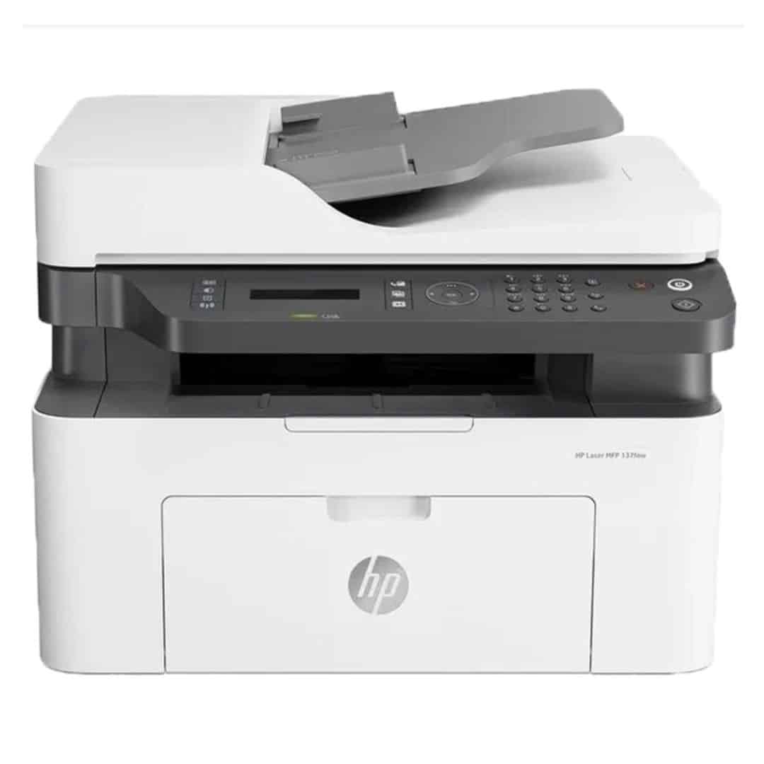 Impresora HP Laser MFP 137fnw Blanca