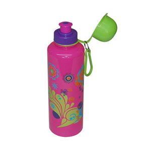 Colombia Marketplace Caramanola cilindrica 24 oz tapa chupo y sobre tapa