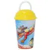 Colombia Marketplace Vaso Redondo 9 Oz Tapa Y Pitillo