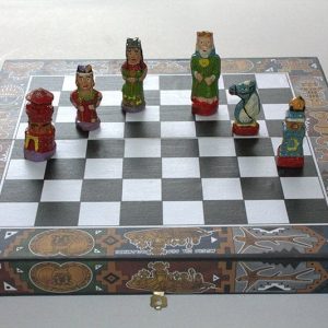 Ajedrez  Ceramica Vidriada Grande