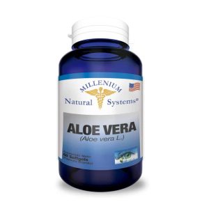 Aloe Vera x 60 Cápsulas Blandas de Millenium Natural Systems