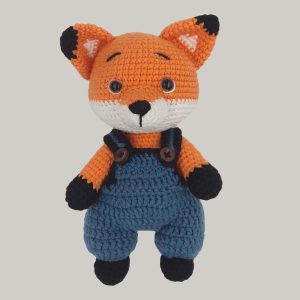 Amigurumi Zorro con Overol