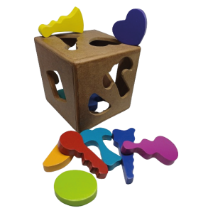 Caja de Sorpresas en Madera 10 Figuras Diferentes