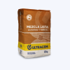 Mezcla Lista Zafarreo y Pañete Ultracem facilidad, rapidez y calidad profesional en una sola bolsa para tu obra.