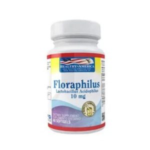 Floraphilus Lactobacillus 10 mg Healthy America 60 Softgels