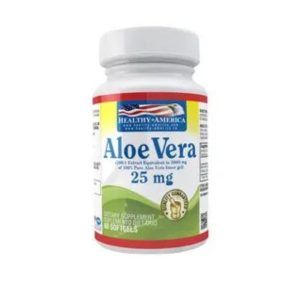 Aloe Vera 25 mg 100 Softgels Healthy America