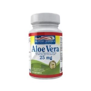 Aloe Vera 25 mg 60 Softgels Healthy America