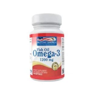 Omega 3 Fish Oil Cápsulas Blandas 1200Mg Frasco X 100