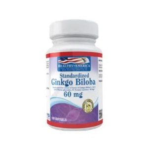 Ginkgo Biloba 60Mg 80 Softgels Healthy America