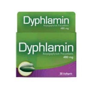 Dyphlamin Harpagofito 480 mg Healthy America 30 Softgels