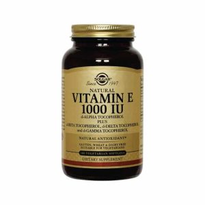 Vitamin E 1000 IU Mixed/100 Softgels.