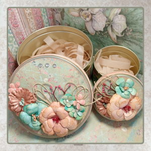 Tarros Orchids Redondos Scrapbooking