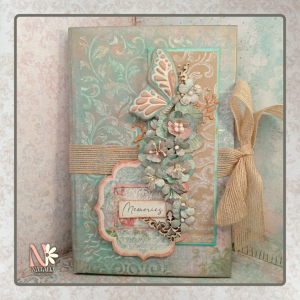 Libreta Dream Mariposa Grande Scrapbooking