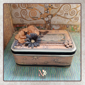 Tarro Klimt Grande Scrapbooking
