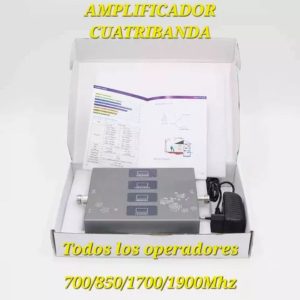Colombia Marketplace Amplificador cuatribanda 4 bandas 700 850 1700 1900mhz senal techgadget 01