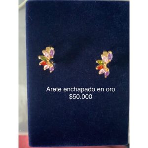 Aretes Enchapados en Oro