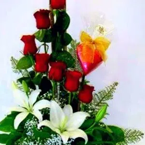 Arreglo Floral Te Amo