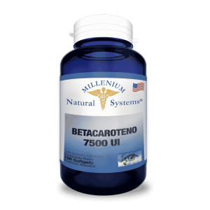 Betacaroteno 7500 UI 100 Softgels