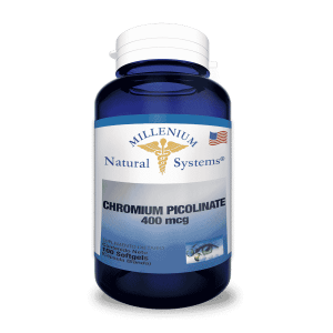 Chromium Picolinate 400 mcg 100 Softgels
