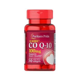 Coenzima Co Q-10 100 Mg 30 Softgels