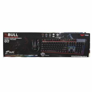 Combo JYR Bull 017 Gamer 2 en 1 Mecánico