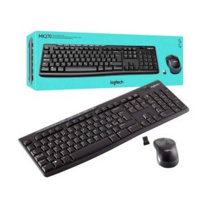 Combo Teclado y Mouse Inalambrico Logitech MK270