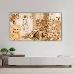Cuadro Decorativo De Arte Da Vinci