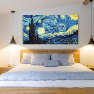 Cuadro-decorativo-de-arte-la-noche-estrellada-de-van-gogh-cls-wall-decoration-04jpg » Marketplace Colombia