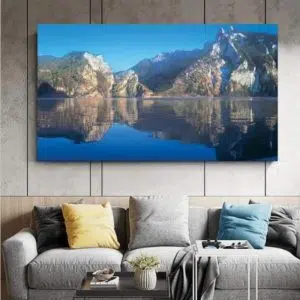 Cuadro Decorativo Paisaje Hermoso Lago