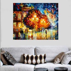 Cuadro Decorativo Paisaje Pintura Artística