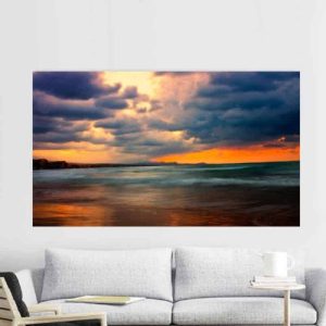 Cuadro Decorativo Paisaje Puesta Del Sol