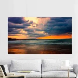 Cuadro Decorativo Paisaje Puesta Del Sol