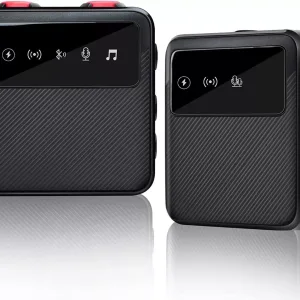 Micrófono De Solapa Inalámbrico Bluetooth Pc Smartphone