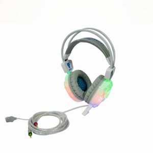 Diadema  Gaming 035-mv Led, Craquelada Con Vibración
