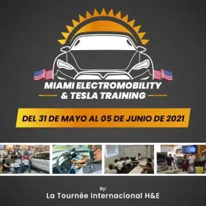 Entrenamiento en Electromovilidad TESLA