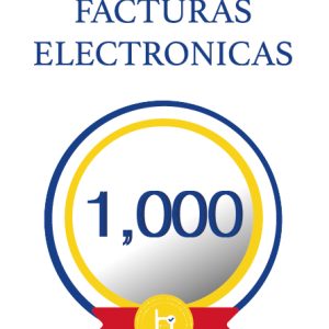 Paquete de Facturas Electrónicas (1000)