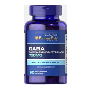 Gaba Americana 750 mg 90 Cápsulas