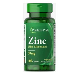 Gluconato Zinc 50mg 100 Tabletas