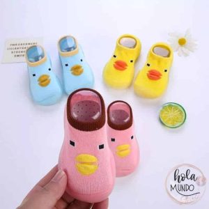 Media Zapato Para Bebé En Silicona