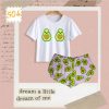 Colombia Marketplace Pijama Short Aguacate Enamorado Para Dama