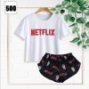 Colombia Marketplace Pijama Short Netflix Para Dama Pijamas Exclusivas Bq by Akd