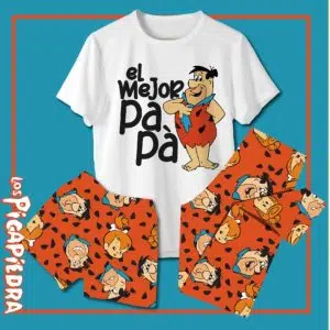Colombia Marketplace Pijamas dia del padre el mejor papa picapiedra barranquilla bogota medellin pijamas exclusivas bq by akd 00