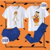 Colombia Marketplace Pijamas Para Parejas Novios Esposos Amigos Hermanos Los Picapiedra Vilma Y Pedro Pijamas Exclusivas Bq by Akd 00