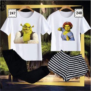 Colombia Marketplace Pijamas para parejas novios esposos amigos hermanos shrek y fiona pijamas exclusivas bq by akd 00