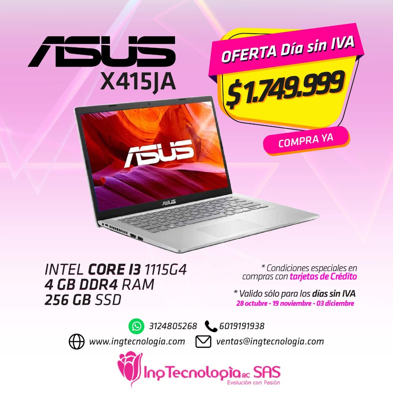 Portatiles-laptops-dia-sin-iva-bogota-market-rcn-2021-1 » Marketplace Colombia