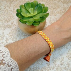 Pulsera Miyuki Atardecer 5 Puntos