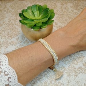 Pulsera Miyuki Bohemia Chic 5 Puntos
