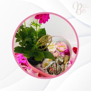 Corazón dulce floral
