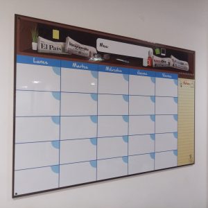 Tablero Acrílico Programador Mensual